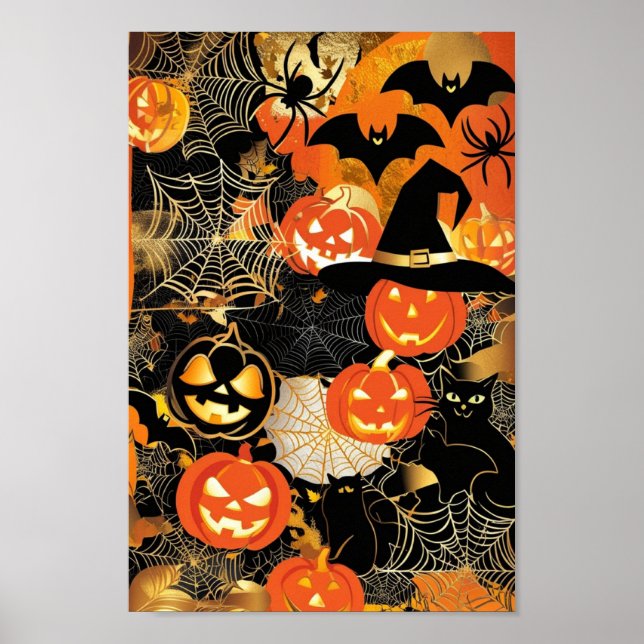 Kan du känna Halloween-magin? Poster (Framsidan)