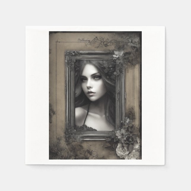 Kan du klargöra vilken typ av foto du tittar på? pappersservett (Framsidan)