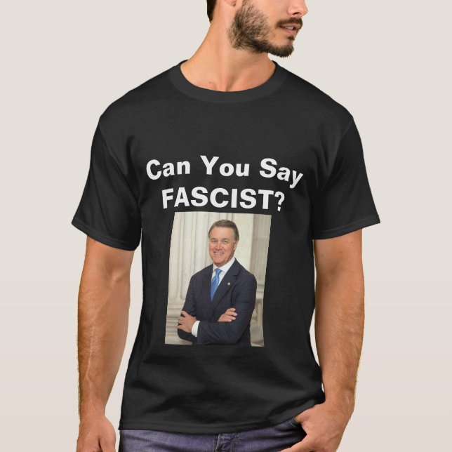Kan du säga fascist? T-Shirt (Framsida)