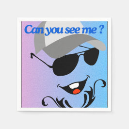 Kan du se mig? pappersservett
