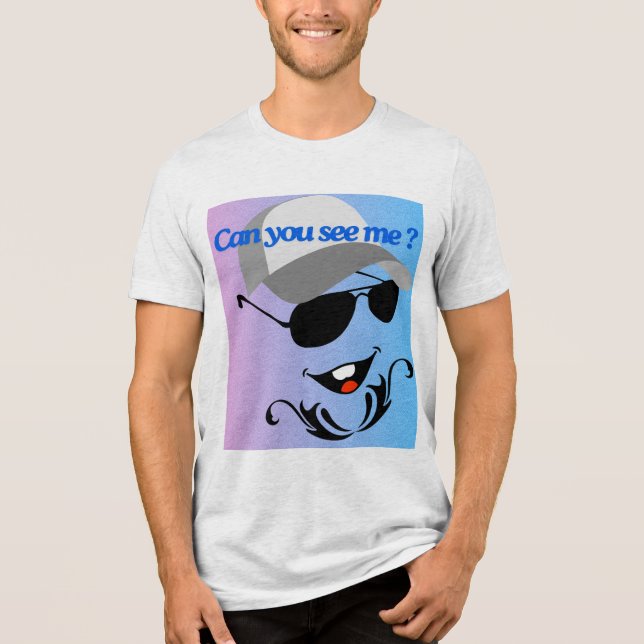 Kan du se mig? t shirt (Framsida)