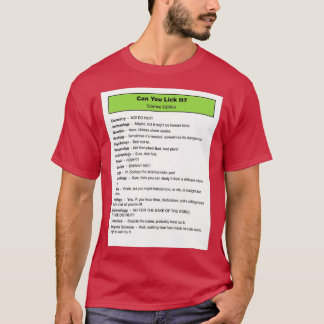 Kan du slicka det? t shirt