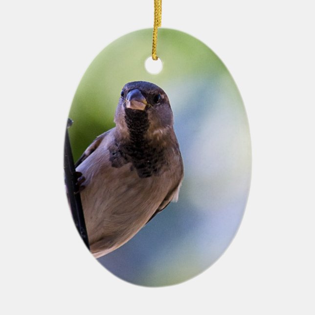 Kan du spara tid julgransprydnad keramik (Framsidan)