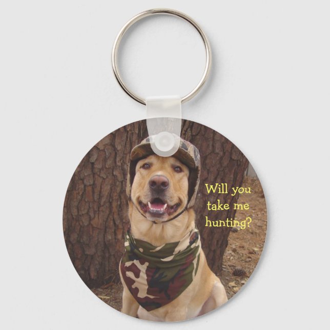 Kan du ta mig och jaga? nyckelring (Framsida)