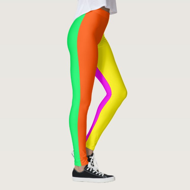 Kan du träffa mig nu? Neon Running Jogger Leggings (Höger)