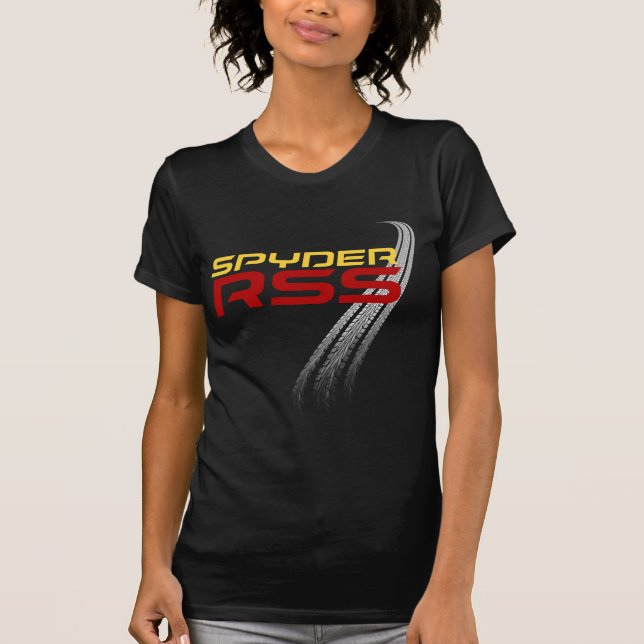 Kan förmiddagSpyder skjortor T-shirt (Framsida)