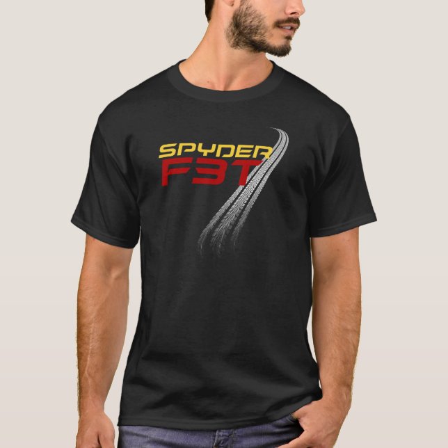 Kan förmiddagSpyder skjortor T-shirt (Framsida)