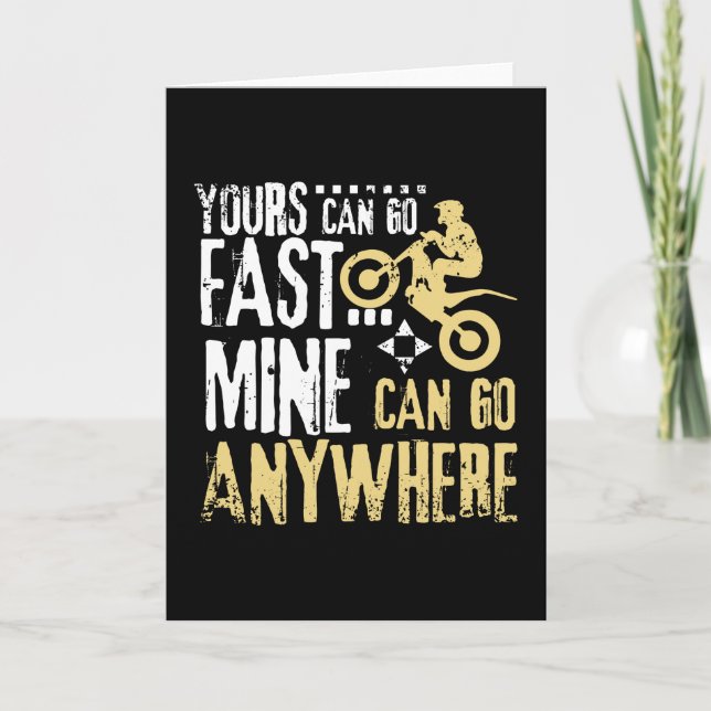 Kan gå vart som helst. kort (Framsida)