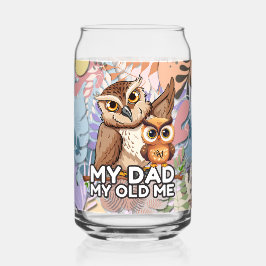 Kan glas: Min Pappa min gamla mig (löv)