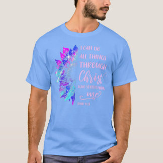 Kan göra allt Sak genom Kristus som stärker M T Shirt