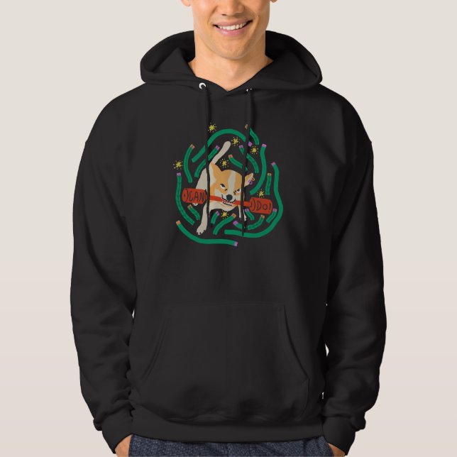 Kan göra Chihuahua Hoodie (Framsida)