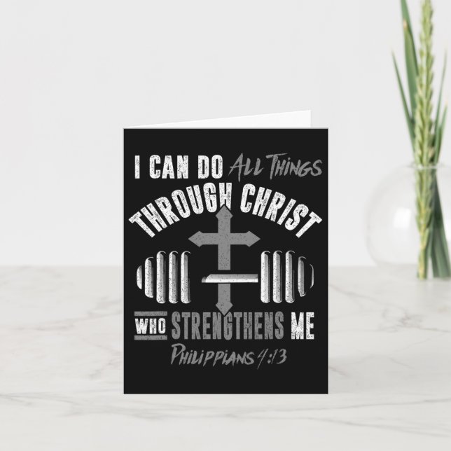 Kan göra Sak Christian Jesus Bodybuilding Wei Kort (Framsida)