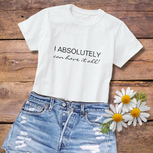 Kan ha allt Positiva, enkla goda vibes T Shirt