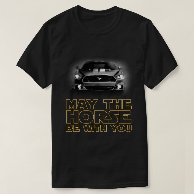 kan hästen vara med dig 3 t shirt (Design framsida)