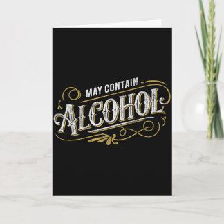 Kan Innehålla Alkohol Clic Festhumor  Kort
