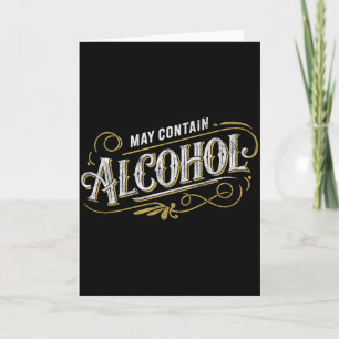 Kan innehålla alkohol Clic Party Humor  Kort