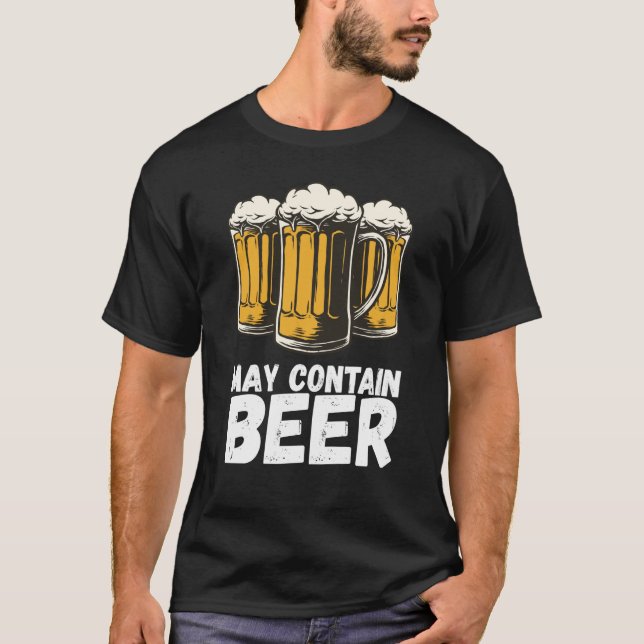 Kan innehålla Beer T Shirt (Framsida)