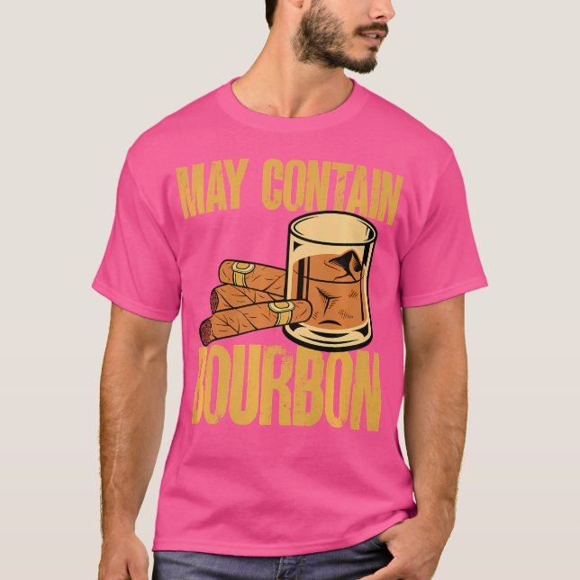 Kan innehålla Bourbon Cigar och Bourbon T Shirt (Framsida)