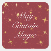Kan innehålla Magic Red & Faux Gold Foil Stars