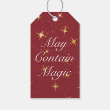 Kan innehålla Magic Red & Faux Gold Foil Stars