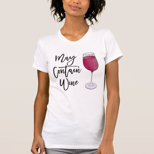 Kan innehålla Vin-citattecken som fungerar som en  T Shirt (Framsida)