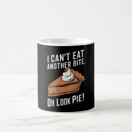 Kan inte äta en till bit Oj, titta paj tackgivning Kaffemugg