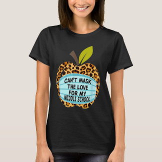 Kan inte dölja kärleken för min mellanstadietid t shirt