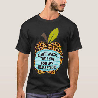 Kan inte dölja kärleken för min mellanstadietid t shirt