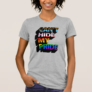Kan inte dölja min stolthet 3D T Shirt