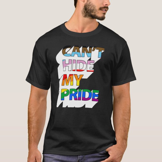 Kan Inte Dölja Min Stolthet T-Shirt (Framsida)