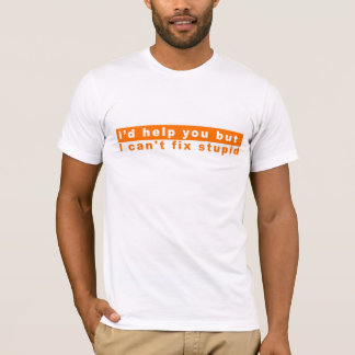 Kan inte fixa dumt t-shirt
