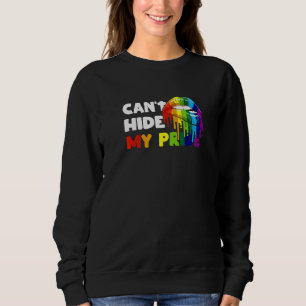 Kan inte Gömma mitt Pride Lgbtq Lesbisk Trans Gay T Shirt