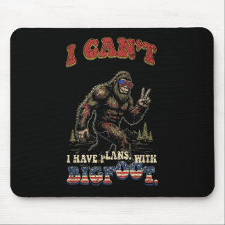 Kan inte ha planer med bigfootroligt patriotiskt musmatta
