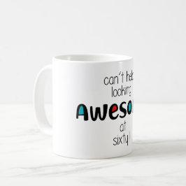Kan inte låta bli att se fantastisk ut vid 60 kaffemugg