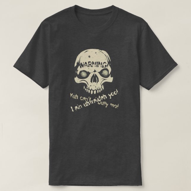 Kan inte mobba mig! t shirt (Design framsida)