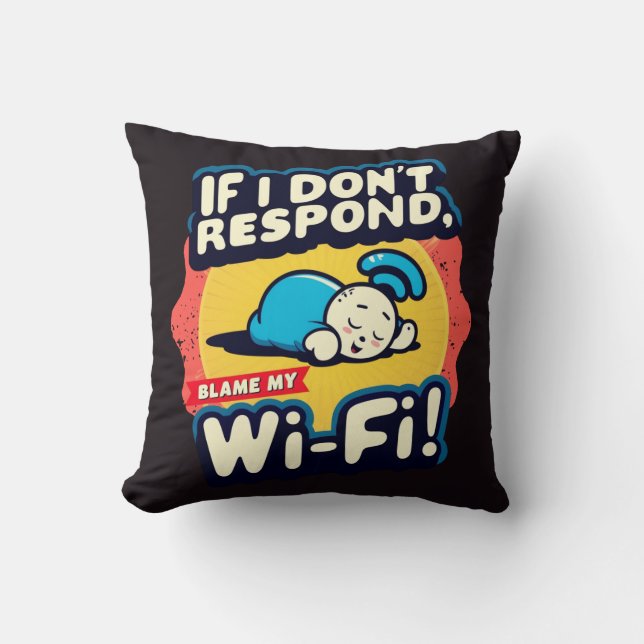 Kan inte Reach mig? Blya Wi-Fi Kudde (Framsida)