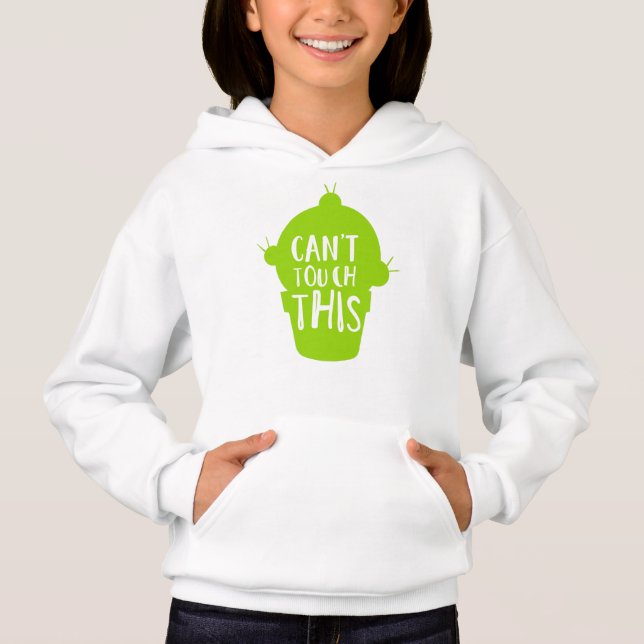 Kan inte röra det här, Cactus, Cacti, Succulent, P T Shirt (Framsida)