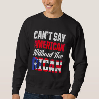 Kan inte säga amerikan utan den puertoricanska ön  lång ärmad tröja