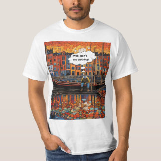 Kan inte se någonting t shirt