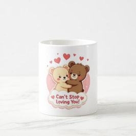 Kan Inte Sluta Älska Dig Söt Alla Hjärtans Dag Mug Kaffemugg
