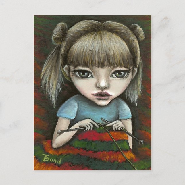 kan inte sluta sticka vykort (Framsida)