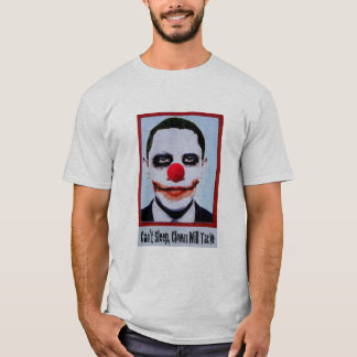 Kan inte sova den Obama clownen T-shirt