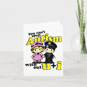 Kan inte stava autism utan oss och jag kort