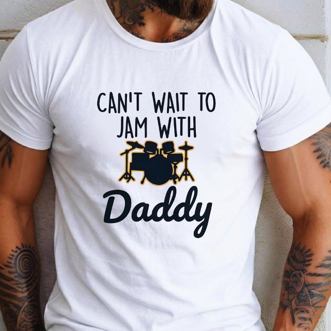 Kan inte vänta på att jamma med pappa t shirt (Skapare uppladdad)