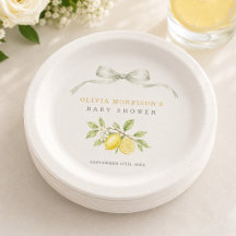 Kan inte vänta på att krama dig Lemon Baby Shower