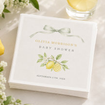 Kan inte vänta på att krama dig Lemon Baby Shower