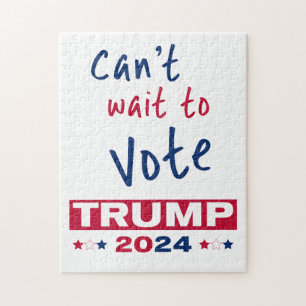 Kan inte vänta på att rösta TRUMP 2024 Pussel