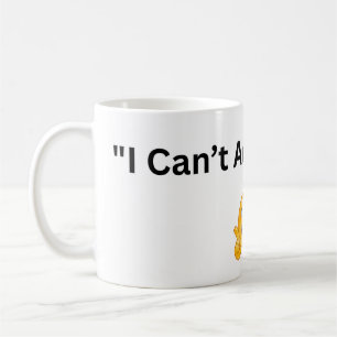 Kan inte Vuxen idag Mugg - Lustigt kaffe Kopp för