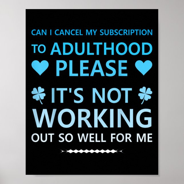 Kan jag avbryta att min prenumeration fungerar så  poster (Framsidan)