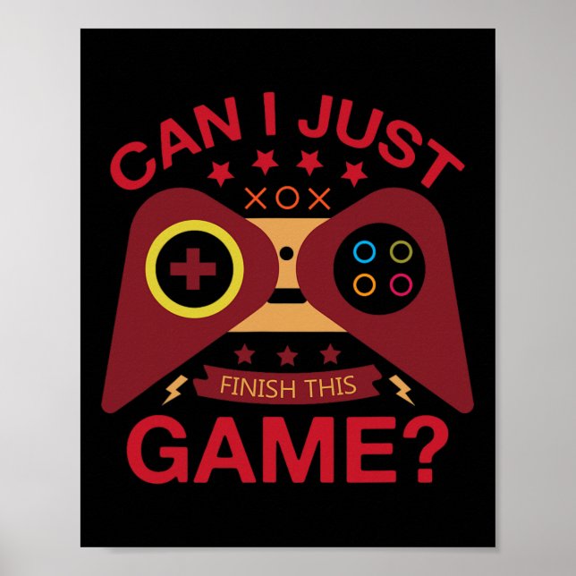 Kan jag bara Avsluta grafikstyrenheten Game Älskar Poster (Framsidan)